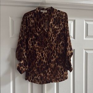 Leopard Print Women's Top